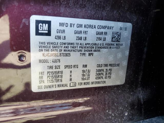 Photo 14 from auction – 2018 BUICK ENCORE PRE with VIN KL4CJASB2JB703825