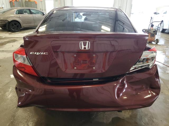 Photo 6 from auction – 2012 HONDA CIVIC EX with VIN 2HGFB2F85CH537901