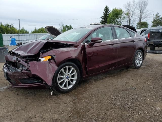 FORD FUSION SE 2017 with VIN 3FA6P0H76HR134942 - Photo from auction