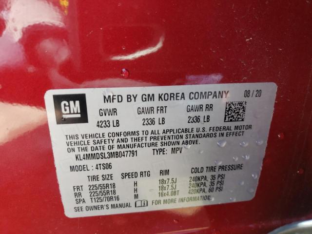 Photo 14 from auction – 2021 BUICK ENCORE GX with VIN KL4MMDSL3MB047791