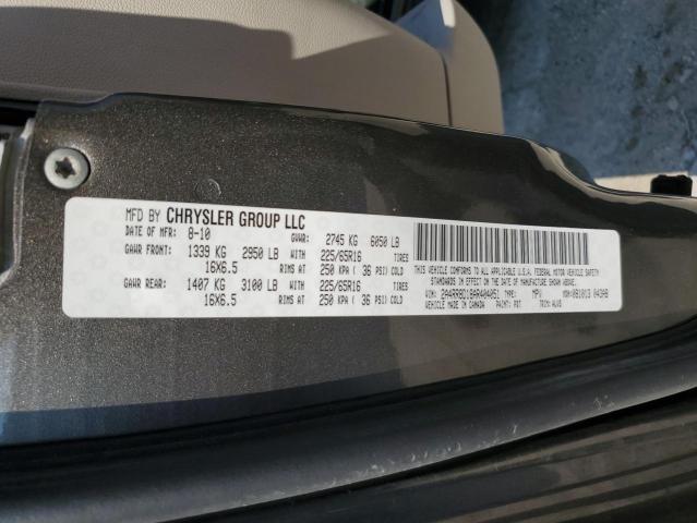 Photo 14 from auction – 2010 CHRYSLER TOWN & COU with VIN 2A4RR8D18AR404051