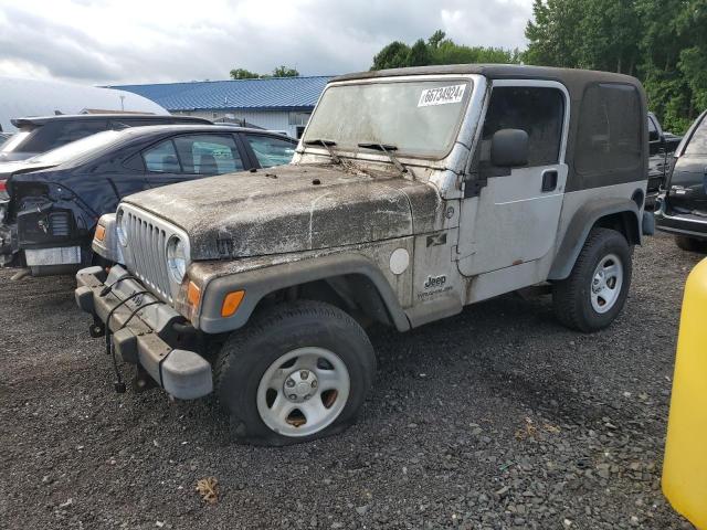 JEEP WRANGLER X 2006 with VIN 1J4FA39S06P706151 - Photo from auction