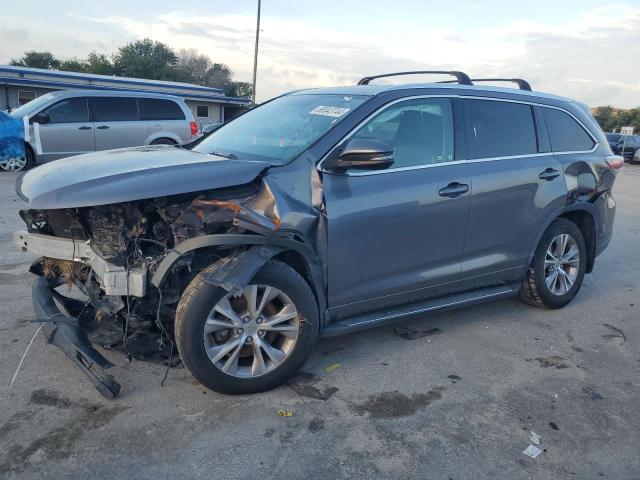 TOYOTA HIGHLANDER 2015 with VIN 5TDJKRFH2FS190860 - Photo from auction