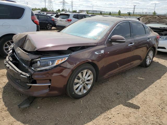 KIA OPTIMA EX 2016 with VIN 5XXGU4L3XGG085776 - Photo from auction