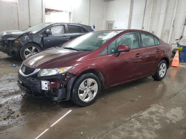 HONDA CIVIC LX 2014 with VIN 19XFB2F59EE019986 - Photo from auction