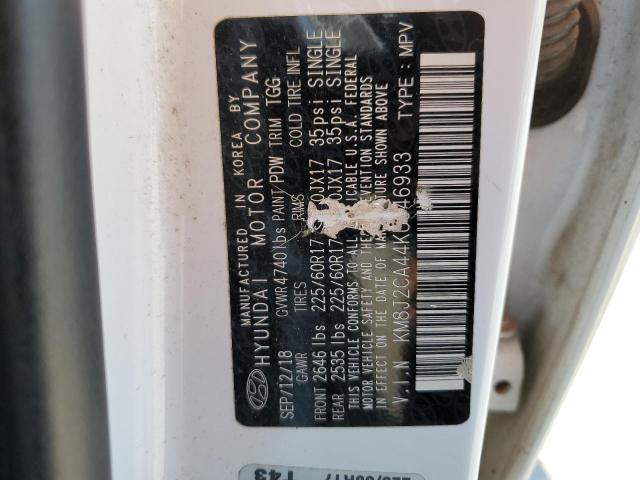Photo 14 from auction – 2019 HYUNDAI TUCSON SE with VIN KM8J2CA44KU846933