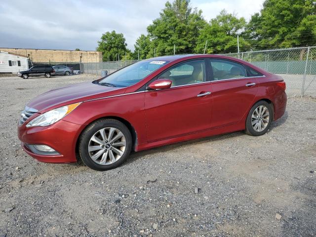 HYUNDAI SONATA SE 2014 with VIN 5NPEC4ACXEH892653 - Photo from auction