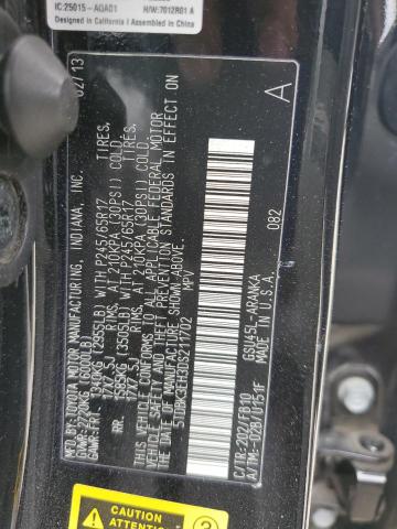 Photo 14 from auction – 2013 TOYOTA HIGHLANDER with VIN 5TDBK3EH3DS211702