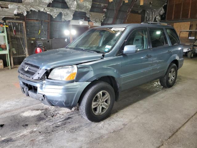 HONDA PILOT EX 2005 with VIN 2HKYF18495H556056 - Photo from auction