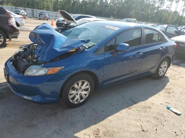 HONDA CIVIC LX 2012 with VIN 19XFB2F57CE045256 - Photo from auction