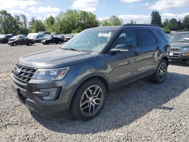 FORD EXPLORER S 2017 with VIN 1FM5K8GT0HGD13417 - Photo from auction