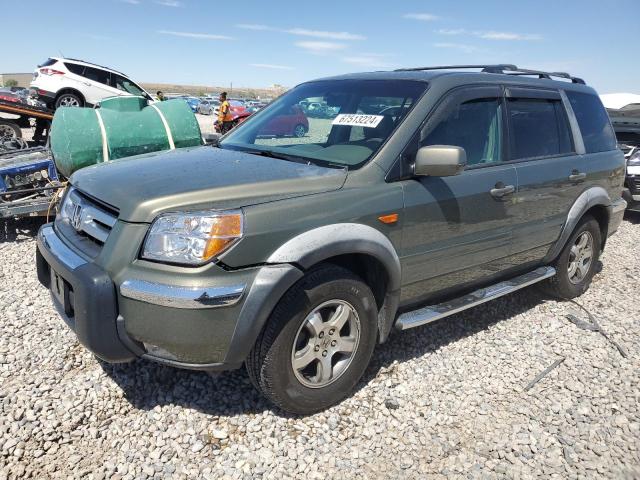 HONDA PILOT EXL 2007 with VIN 2HKYF18687H512781 - Photo from auction