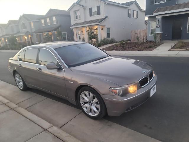 BMW 745 LI 2004 with VIN WBAGN63464DS48623 - Photo from auction