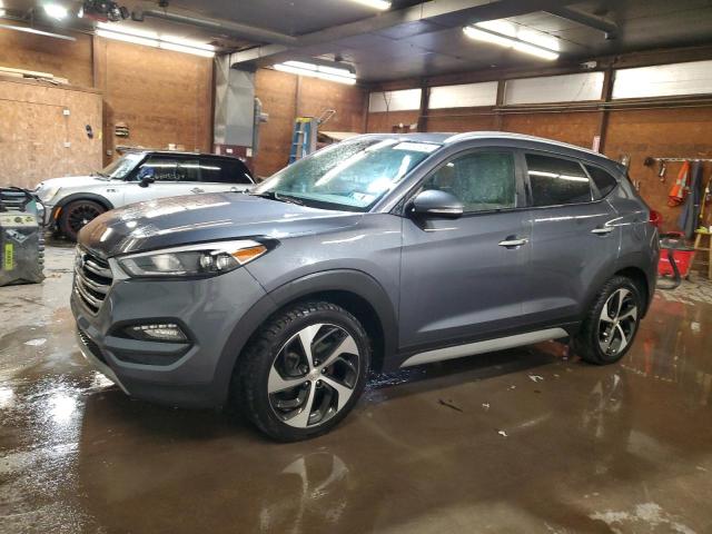 HYUNDAI TUCSON VAL 2018 with VIN KM8J3CA29JU636595 - Photo from auction