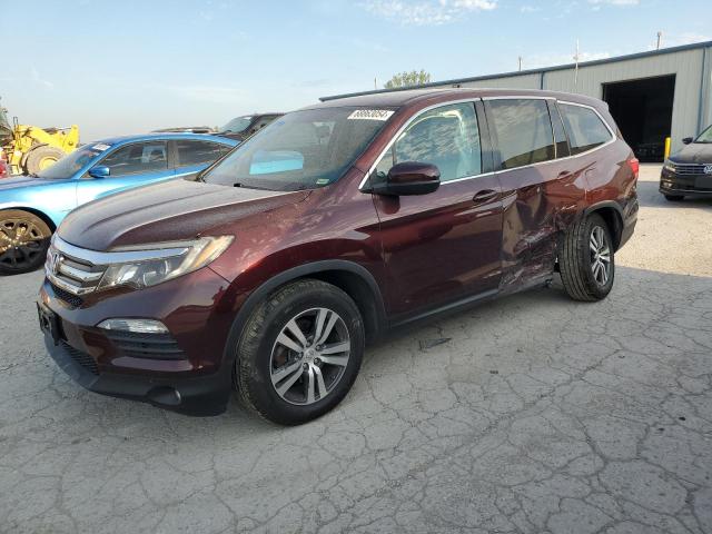 HONDA PILOT EXL 2017 with VIN 5FNYF6H59HB035024 - Photo from auction