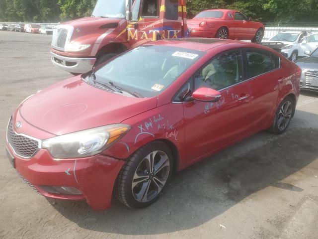 KIA FORTE EX 2016 with VIN KNAFZ4A86G5548767 - Photo from auction