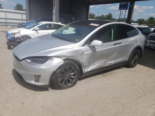 TESLA MODEL X 2018 with VIN 5YJXCDE25JF121066 - Photo from auction