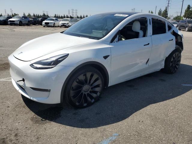 TESLA MODEL Y 2022 with VIN 7SAYGDEFXNF448079 - Photo from auction