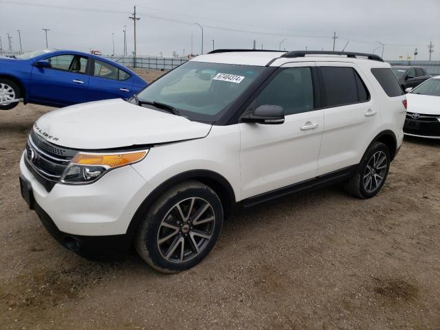 FORD EXPLORER X 2015 with VIN 1FM5K8D83FGA96586 - Photo from auction