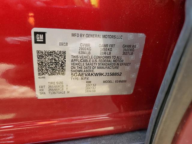 Photo 14 from auction – 2019 BUICK ENCLAVE ES with VIN 5GAEVAKW9KJ158852