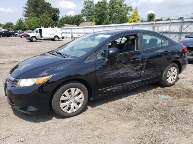HONDA CIVIC LX 2012 with VIN 19XFB2F55CE345250 - Photo from auction