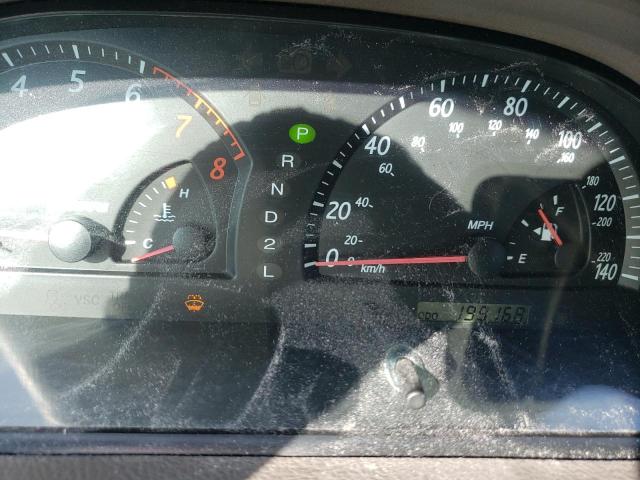 Photo 9 from auction – 2002 TOYOTA CAMRY LE with VIN JTDBE32K720070771