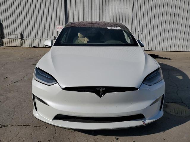 Photo 5 from auction – 2022 TESLA MODEL X with VIN 7SAXCBE62NF335626