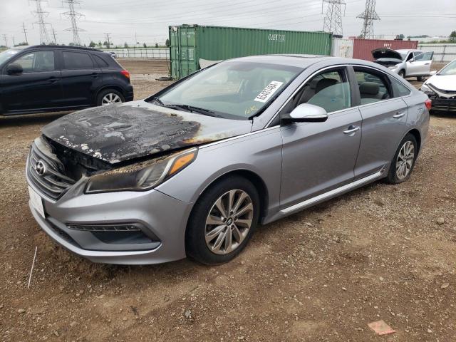 HYUNDAI SONATA SPO 2015 with VIN 5NPE34AF9FH222829 - Photo from auction
