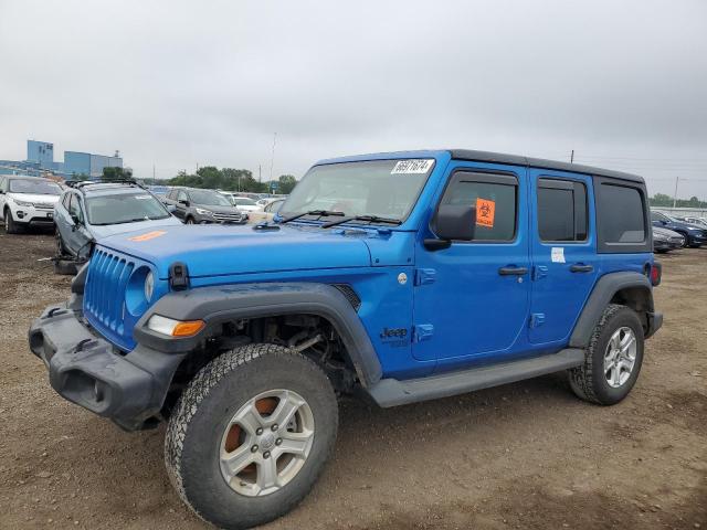 JEEP WRANGLER U 2021 with VIN 1C4HJXKN4MW727680 - Photo from auction