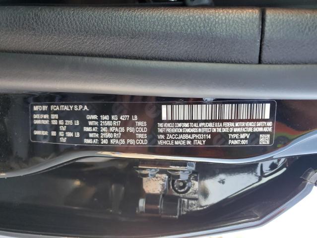 Photo 14 from auction – 2018 JEEP RENEGADE L with VIN ZACCJABB4JPH33114