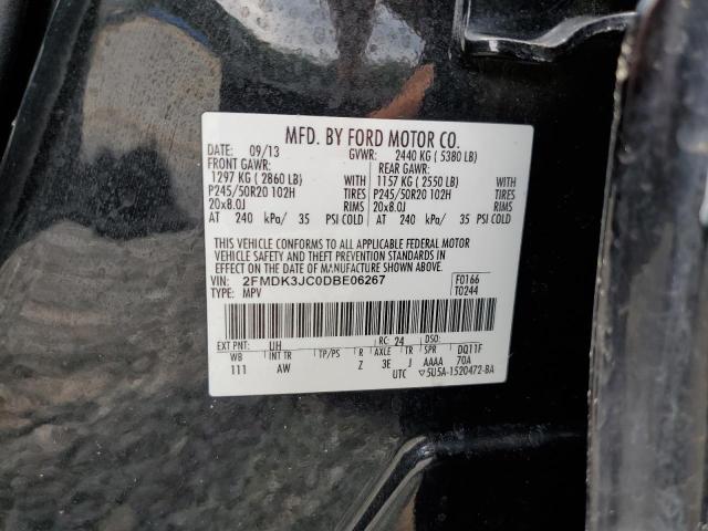 Photo 14 from auction – 2013 FORD EDGE SEL with VIN 2FMDK3JC0DBE06267