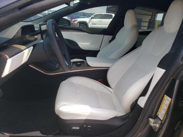 Photo 7 from auction – 2021 TESLA MODEL S with VIN 5YJSA1E67MF433265