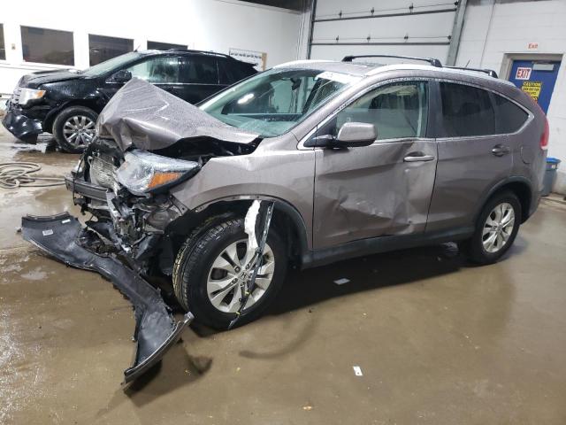 HONDA CR-V EX 2014 with VIN 5J6RM4H52EL085071 - Photo from auction