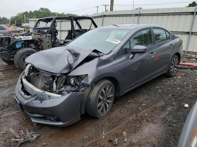 HONDA CIVIC EXL 2015 with VIN 2HGFB2F90FH508402 - Photo from auction