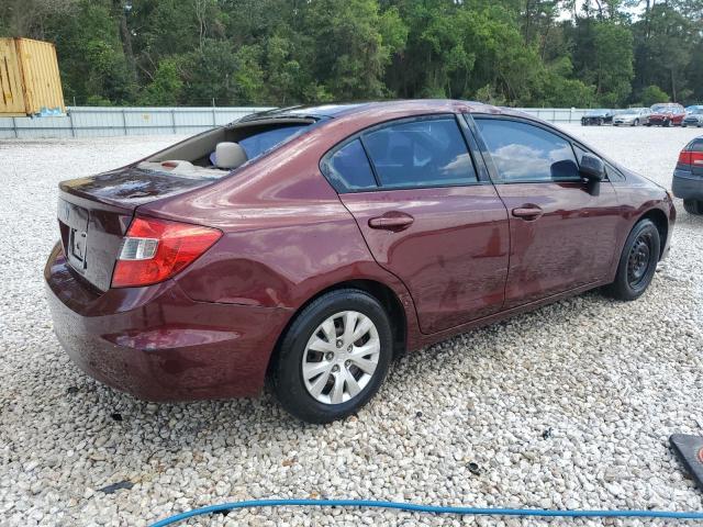 Photo 3 from auction – 2012 HONDA CIVIC LX with VIN 19XFB2F58CE107490
