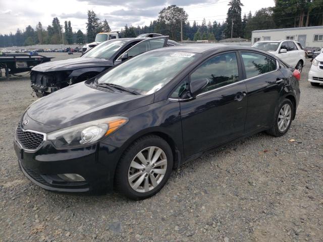 KIA FORTE EX 2014 with VIN KNAFX4A87E5054842 - Photo from auction