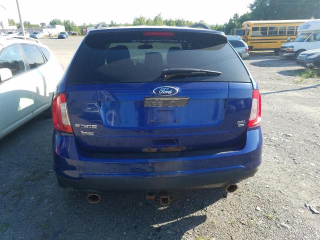 Photo 6 from auction – 2013 FORD EDGE SEL with VIN 2FMDK4JC7DBA38482