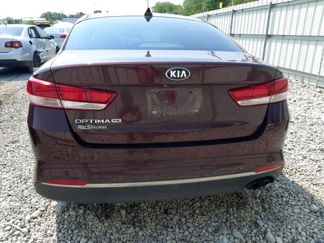 Photo 6 from auction – 2016 KIA OPTIMA LX with VIN 5XXGT4L37GG099086