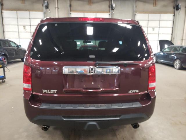 Photo 6 from auction – 2012 HONDA PILOT EXL with VIN 5FNYF4H59CB080218