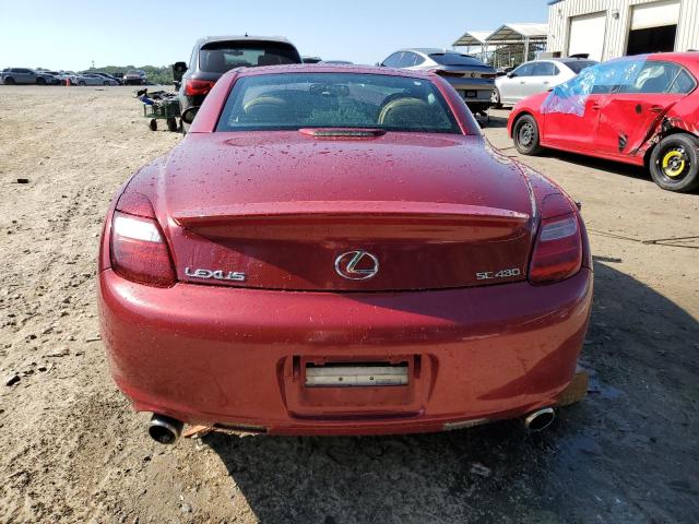 Photo 6 from auction – 2006 LEXUS SC 430 with VIN JTHFN48Y269008956