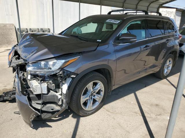 TOYOTA HIGHLANDER 2017 with VIN 5TDDZRFH3HS357500 - Photo from auction