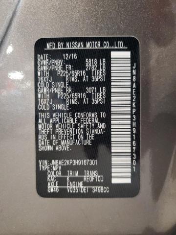 Photo 14 from auction – 2017 NISSAN QUEST S with VIN JN8AE2KP3H9167301