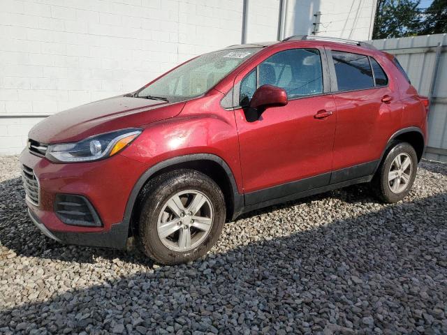 CHEVROLET TRAX 1LT 2022 with VIN KL7CJPSM3NB534346 - Photo from auction