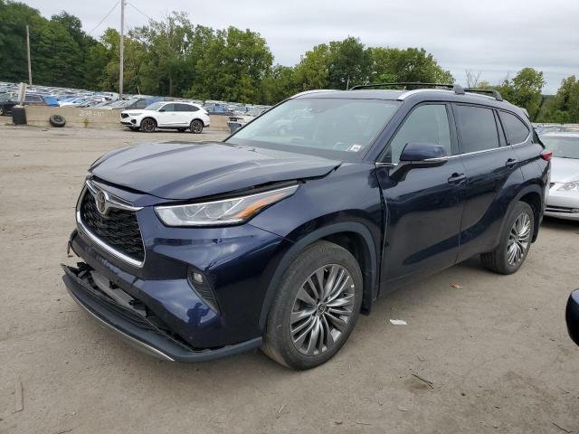 TOYOTA HIGHLANDER 2022 with VIN 5TDFZRBH2NS179041 - Photo from auction