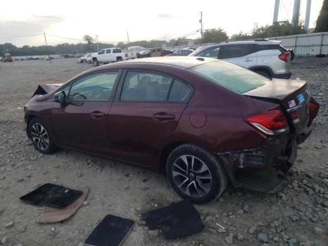 Photo 2 from auction – 2013 HONDA CIVIC EX with VIN 19XFB2F87DE270417