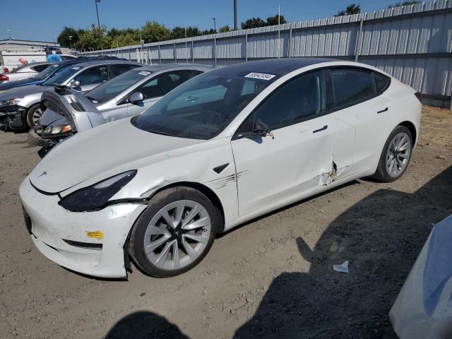 TESLA MODEL 3 2021 with VIN 5YJ3E1EA7MF089627 - Photo from auction