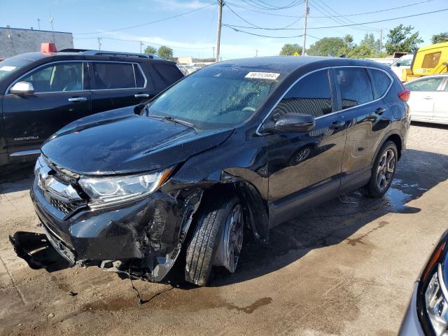 HONDA CR-V EX 2018 with VIN 7FARW2H53JE105995 - Photo from auction
