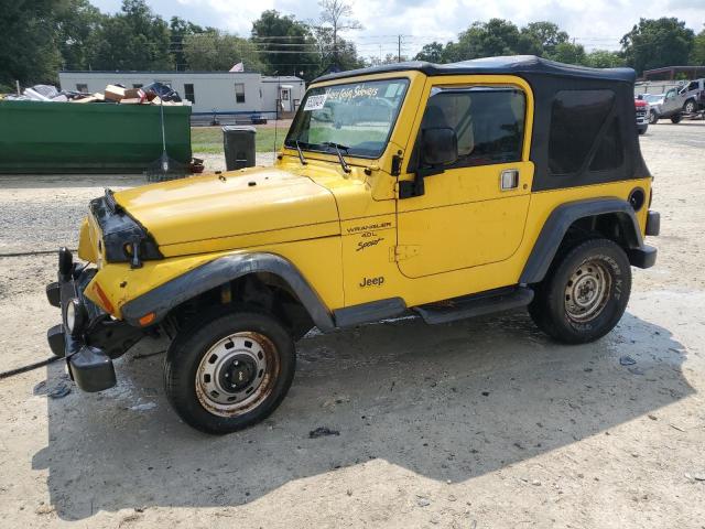JEEP WRANGLER / 2000 with VIN 1J4FA49S3YP763307 - Photo from auction