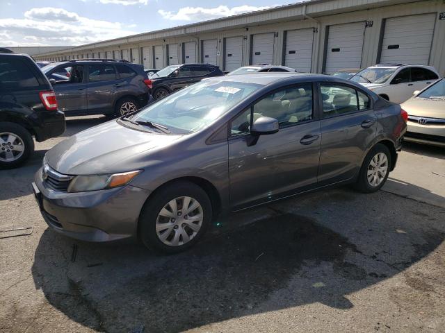 HONDA CIVIC LX 2012 with VIN 19XFB2F58CE013223 - Photo from auction