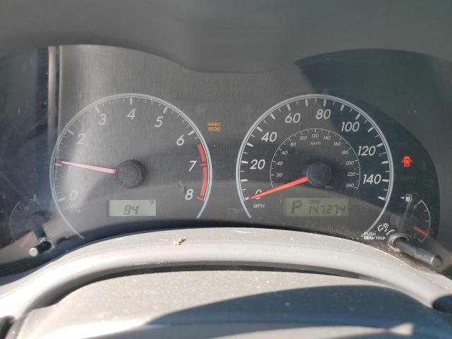 Photo 9 from auction – 2009 TOYOTA COROLLA BA with VIN JTDBL40E49J047302